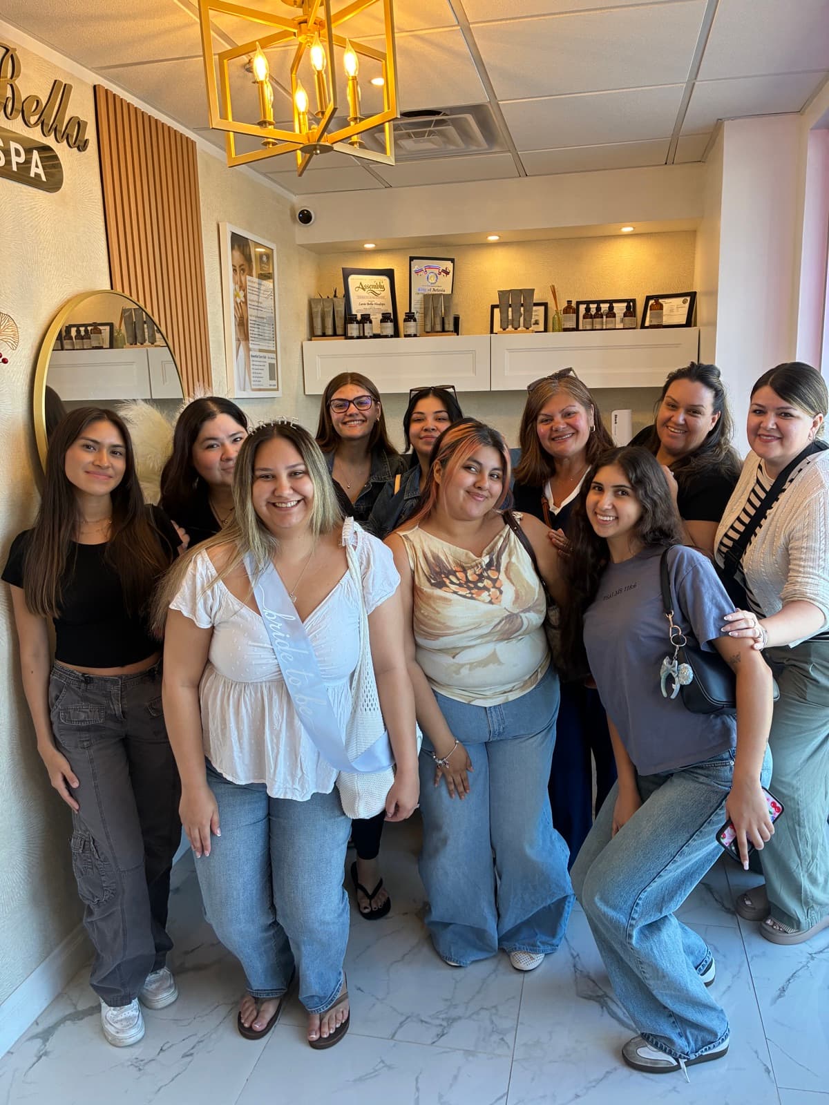 A Whittier Bridal Party, Two Weeks Before a Long Beach Wedding